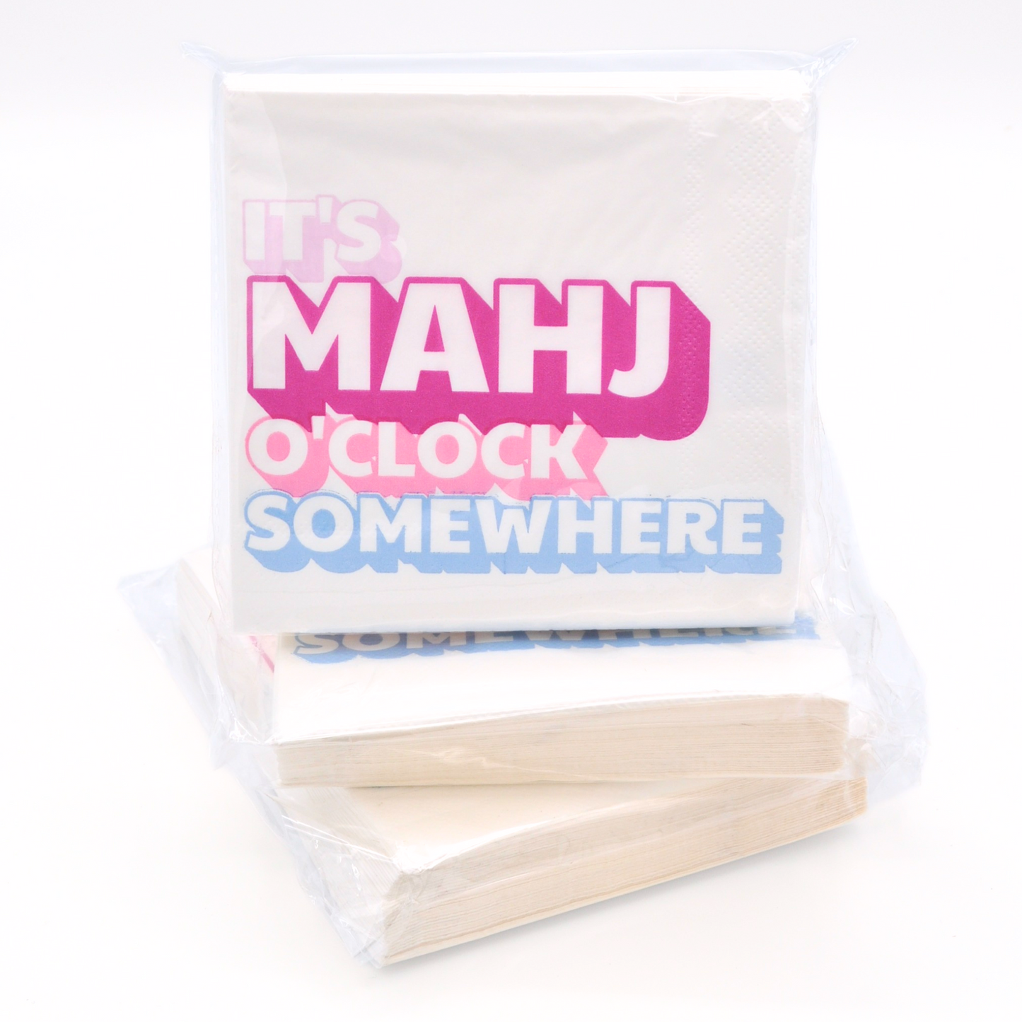 "It's Mahj O'Clock Somewhere" Cocktail Napkins