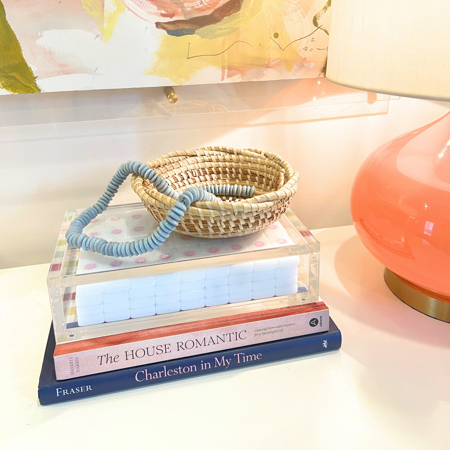 Mahjong Set Acrylic Display Box