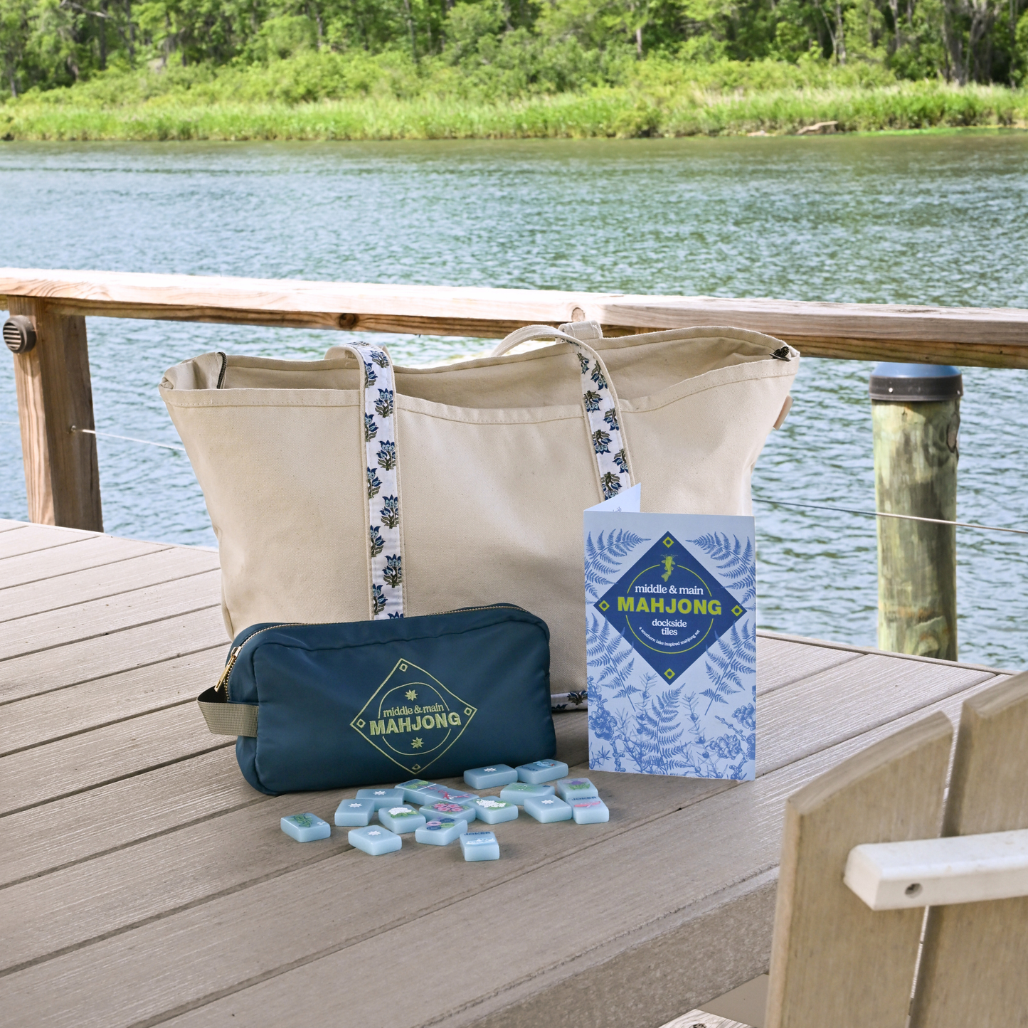 Dockside Tiles- A Southern Lake Inspired Mahjong Set PREORDER 2