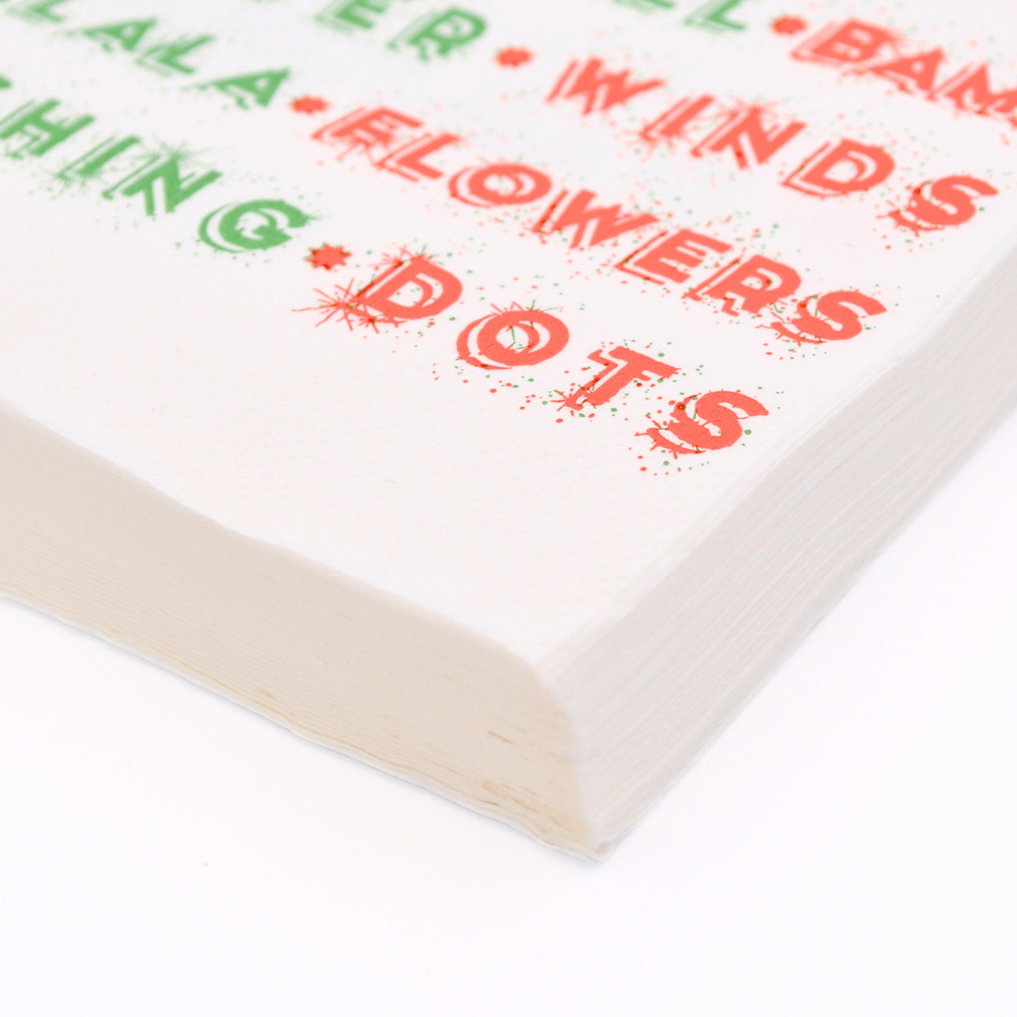 Merry Mahjong Festive Cocktail Napkins