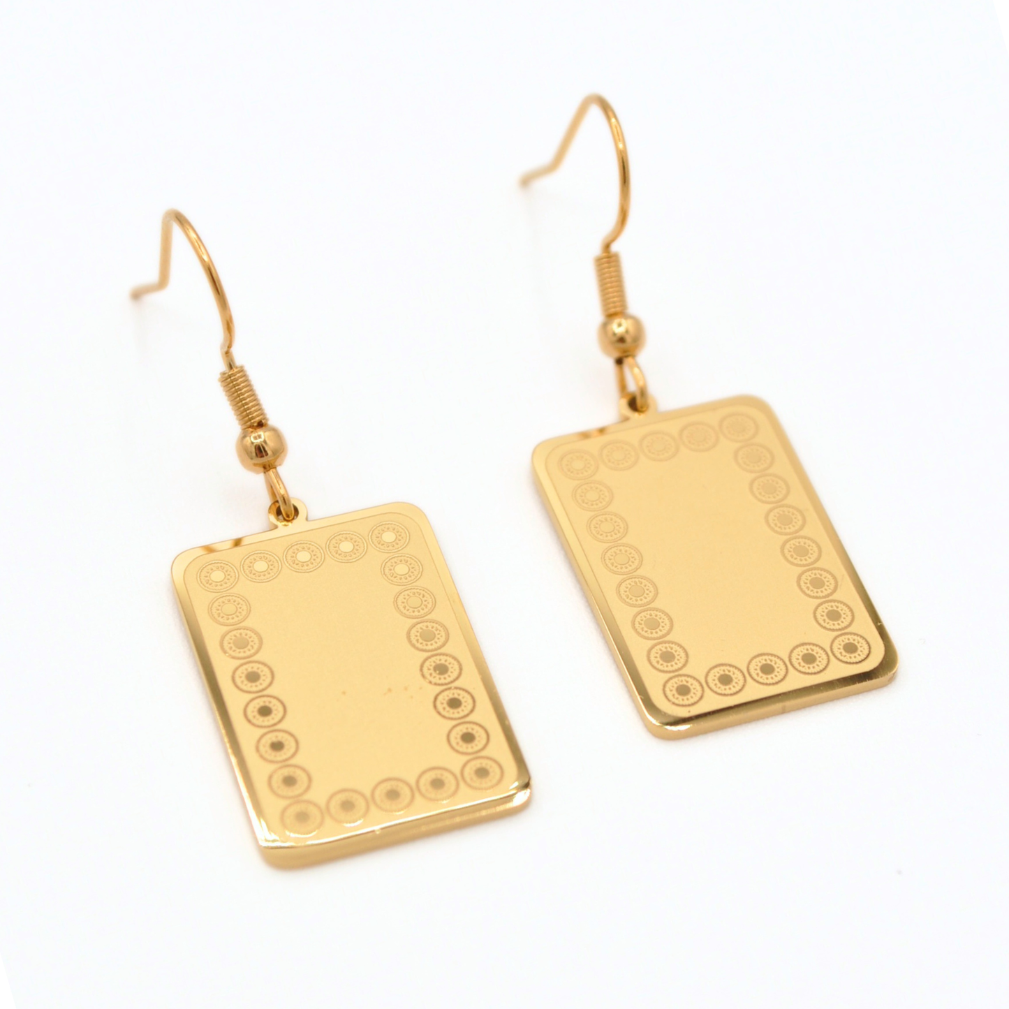 Sparkling Soap Earrings
