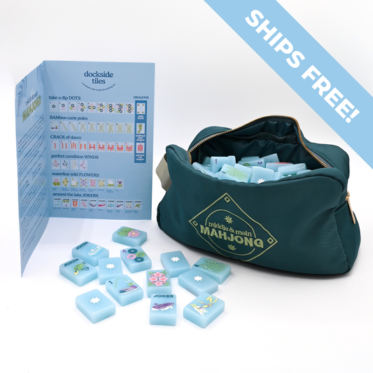 Dockside Tiles- A Southern Lake Inspired Mahjong Set PREORDER 2