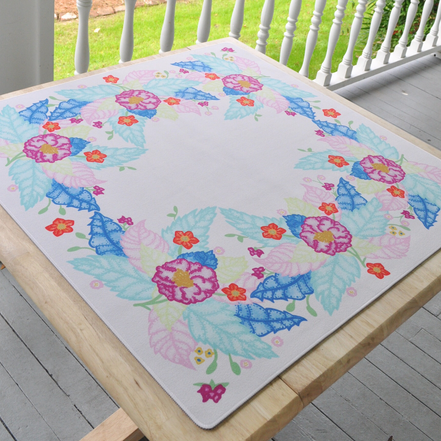 Tobacco Leaf Ginger Jar Mat