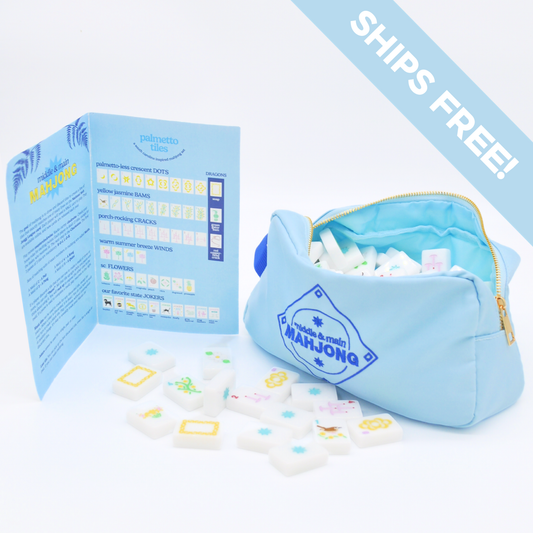 Palmetto Tiles- A South Carolina Inspired Mahjong Set