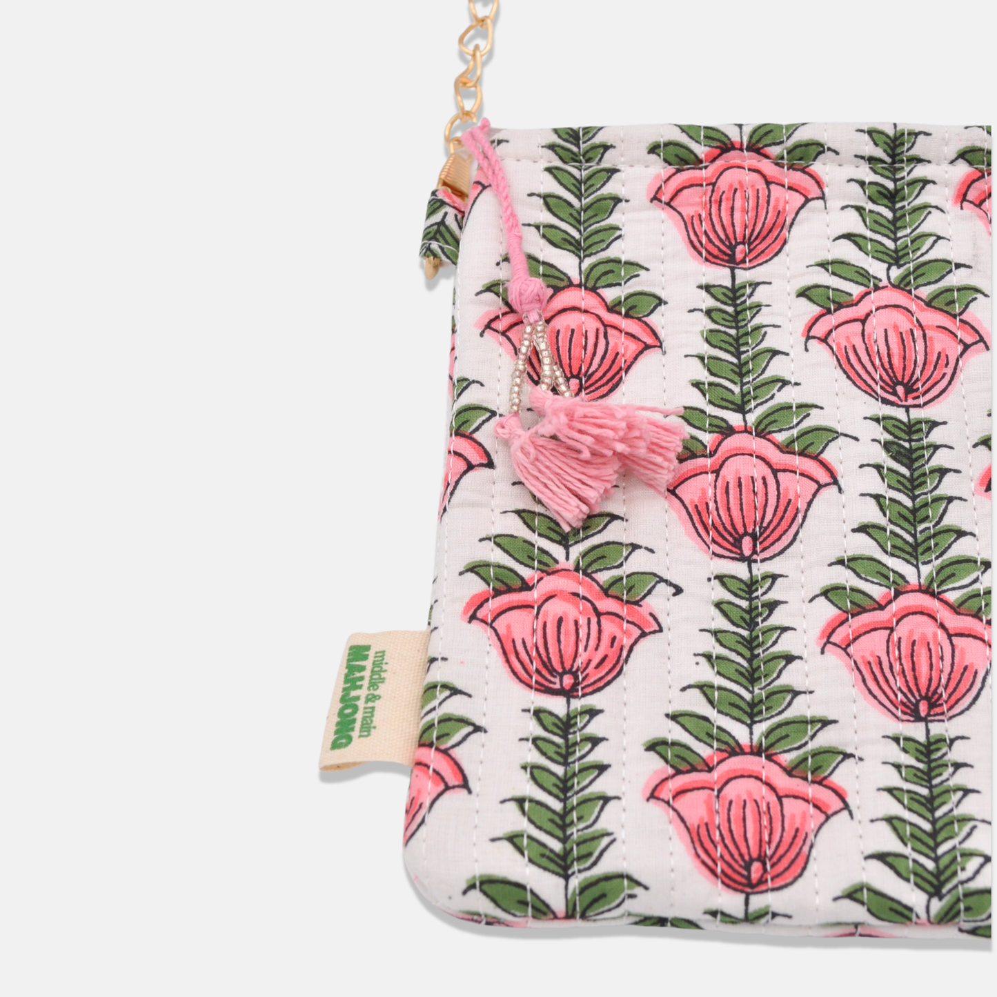 Little Sister’s Tagging Along Floral Card Pouch