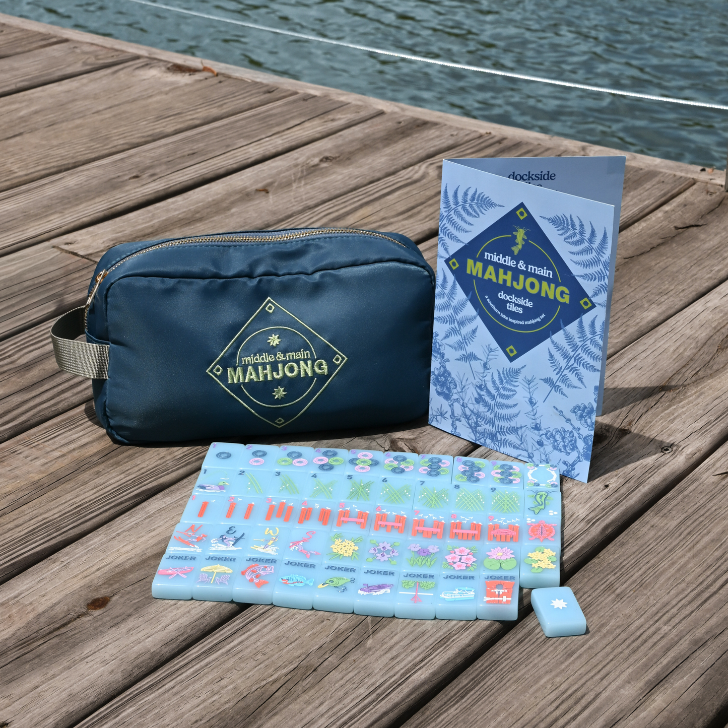 Dockside Tiles- A Southern Lake Inspired Mahjong Set PREORDER 2