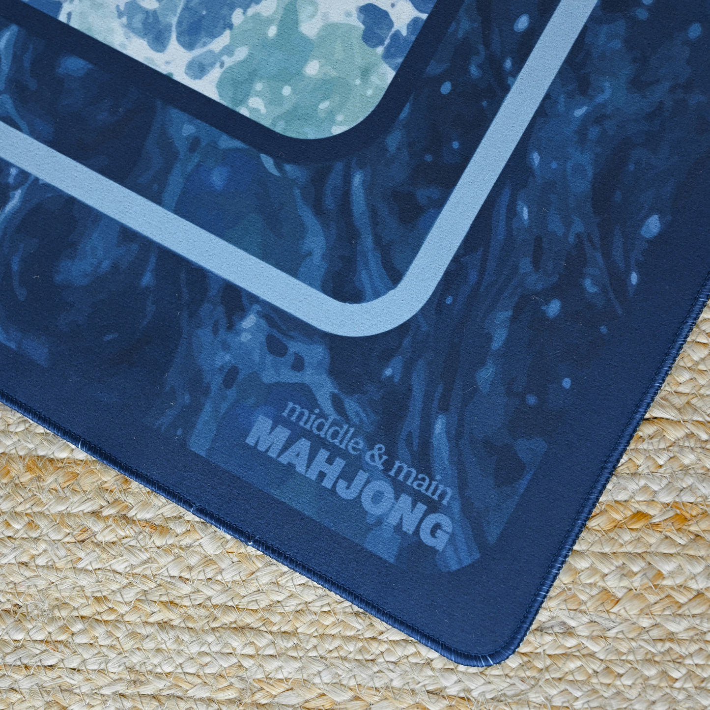 Painted Water Florentine Mat