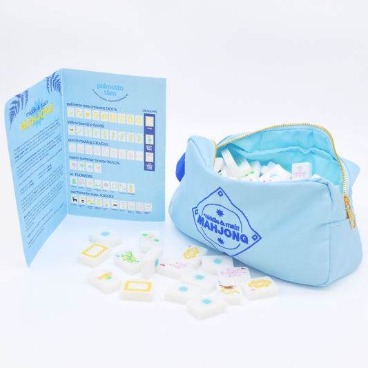 Palmetto Tiles- A South Carolina Inspired Mahjong Set