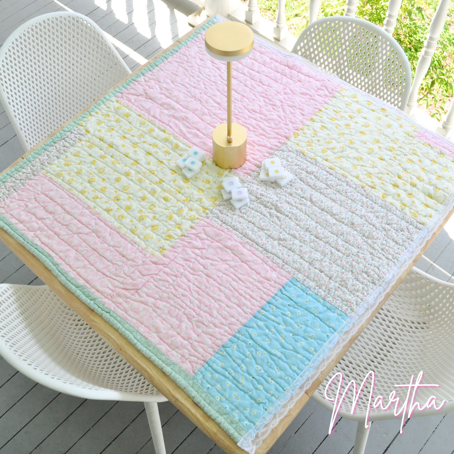 Grandmother "Martha" Vintage Quilt Mat