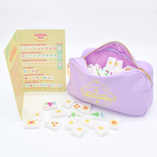 Sunshine Tiles- A Florida Inspired Mahjong Set