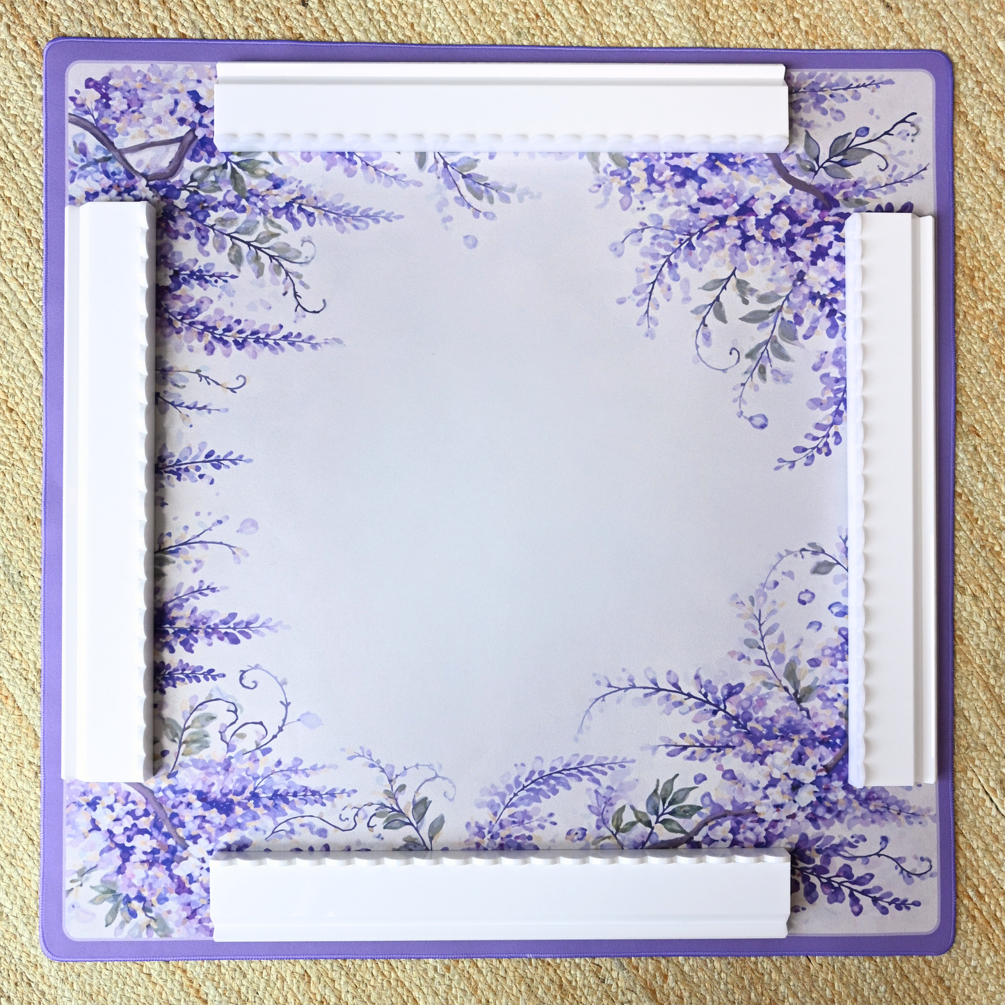Violet Vines Wisteria Mat