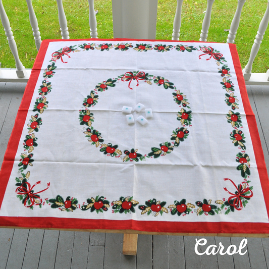Carol Table Covering