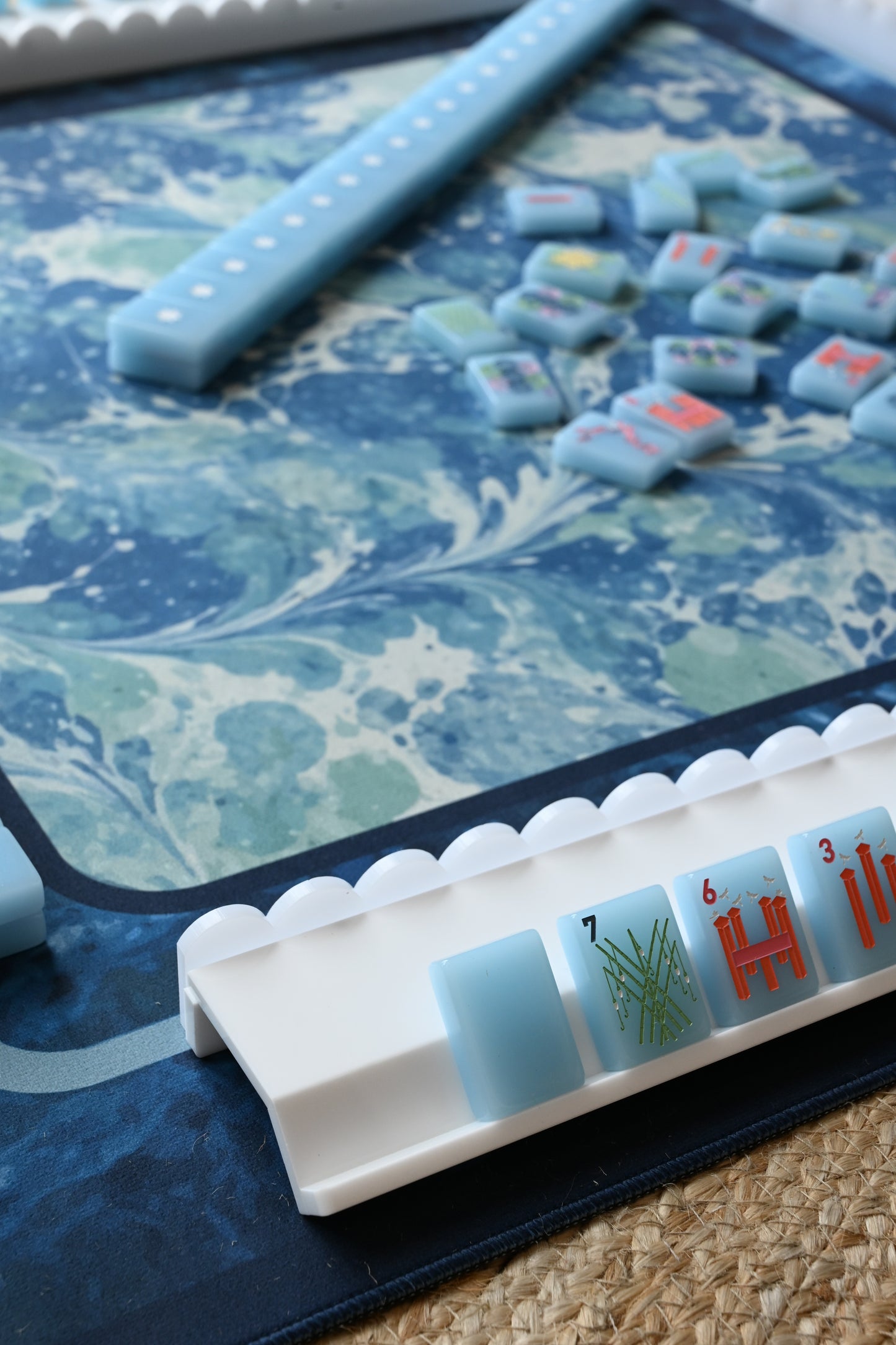 Painted Water Florentine Mat