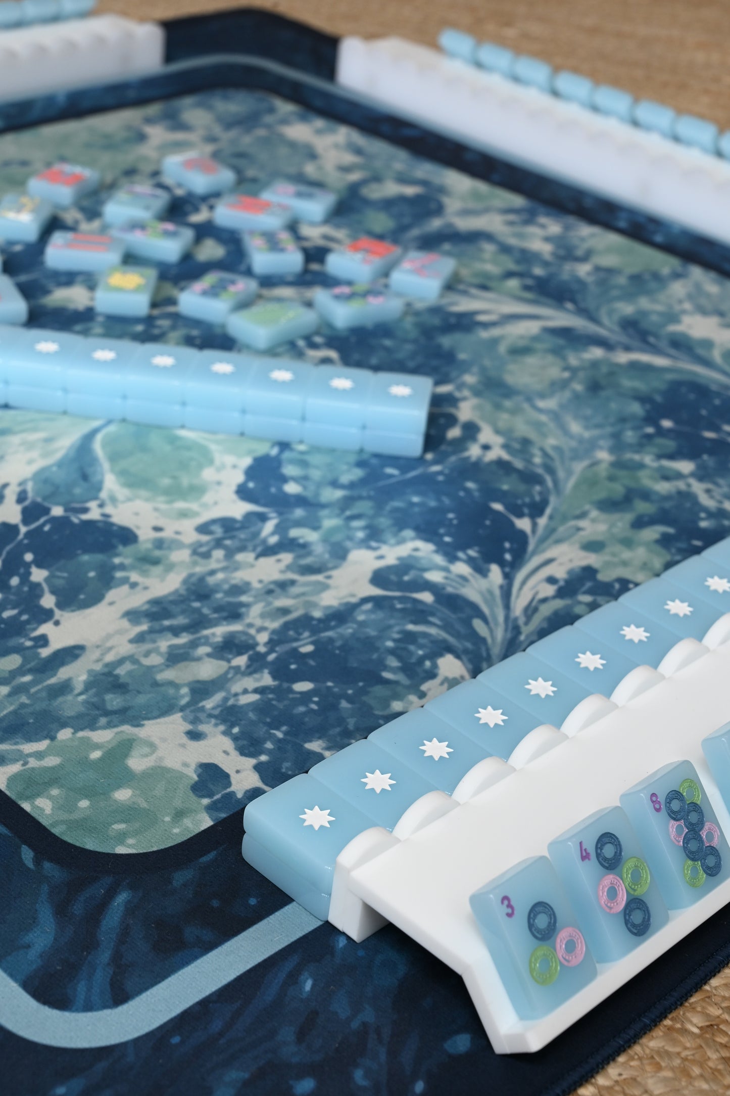 Painted Water Florentine Mat
