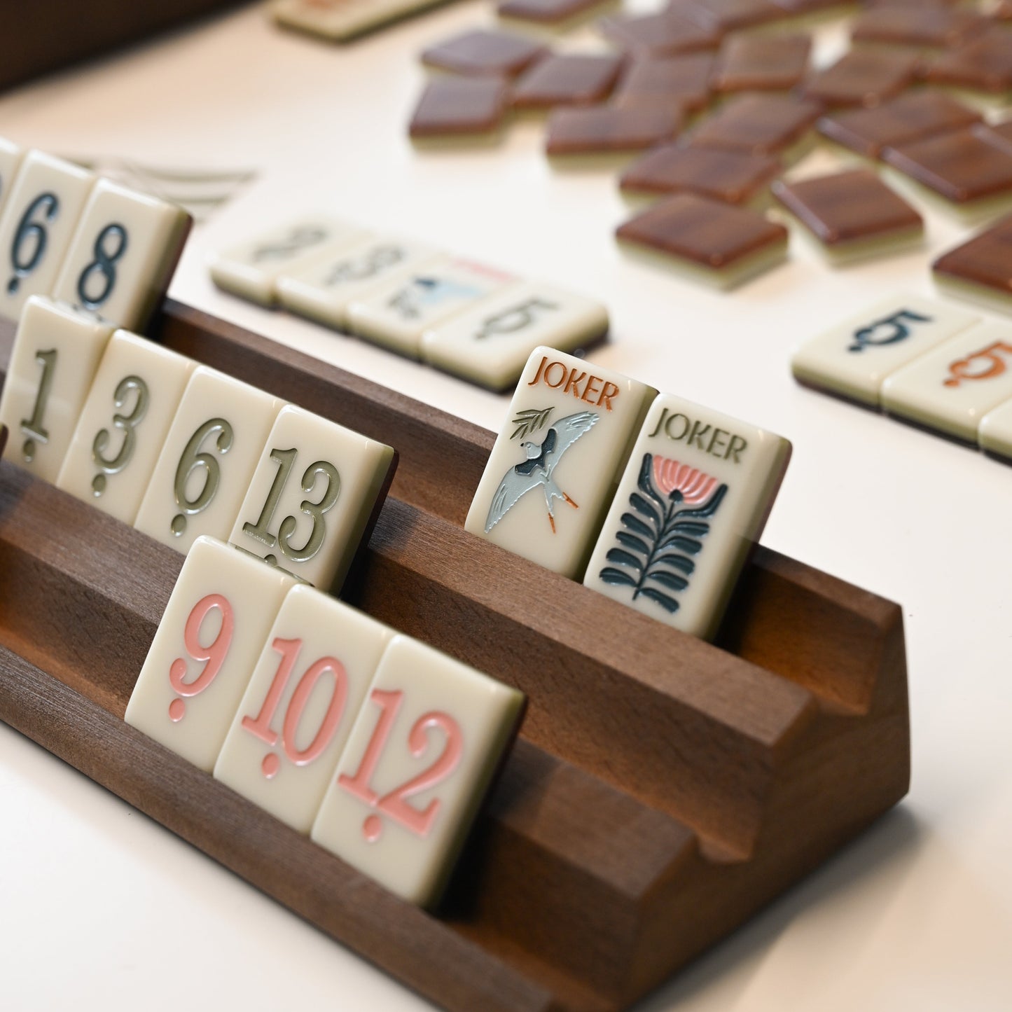 Rosewood Rummy Tiles