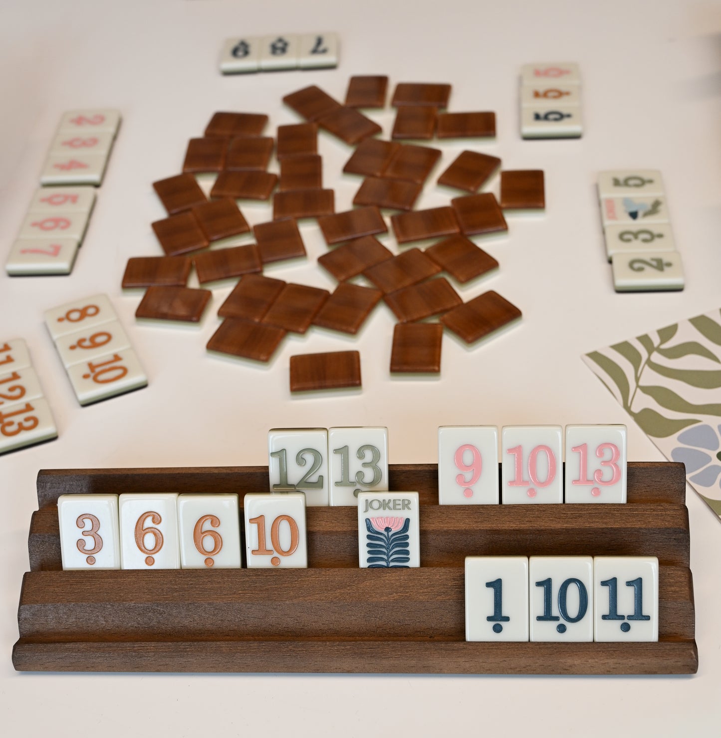 Rosewood Rummy Tiles