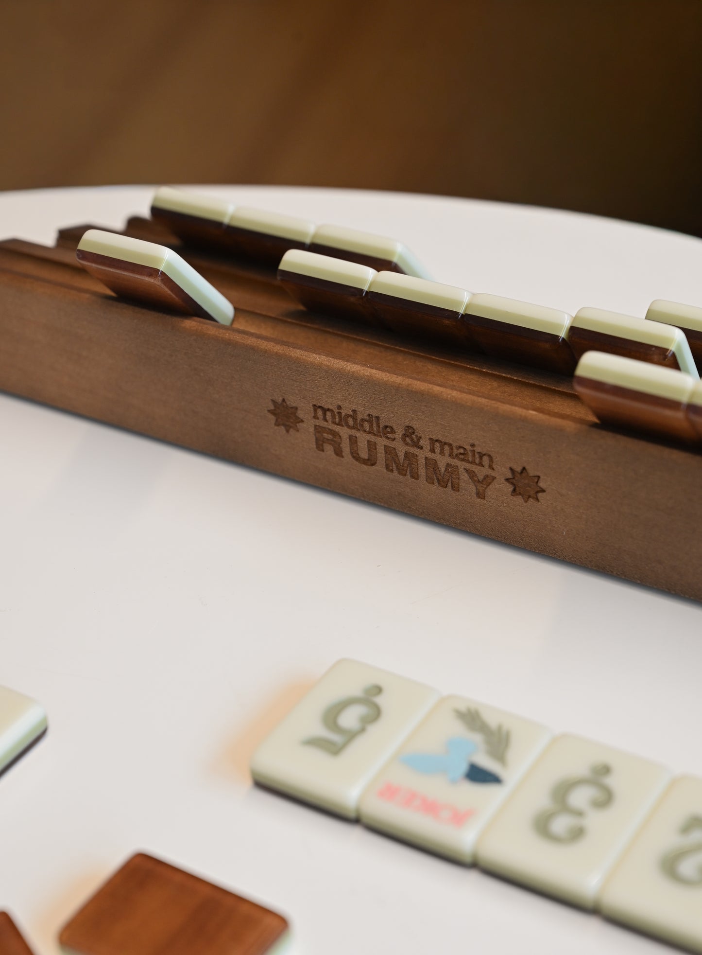 Rosewood Rummy Tiles