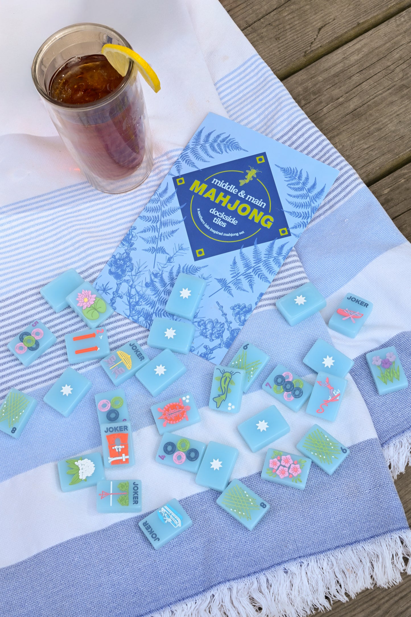 Dockside Tiles- A Southern Lake Inspired Mahjong Set PREORDER 2