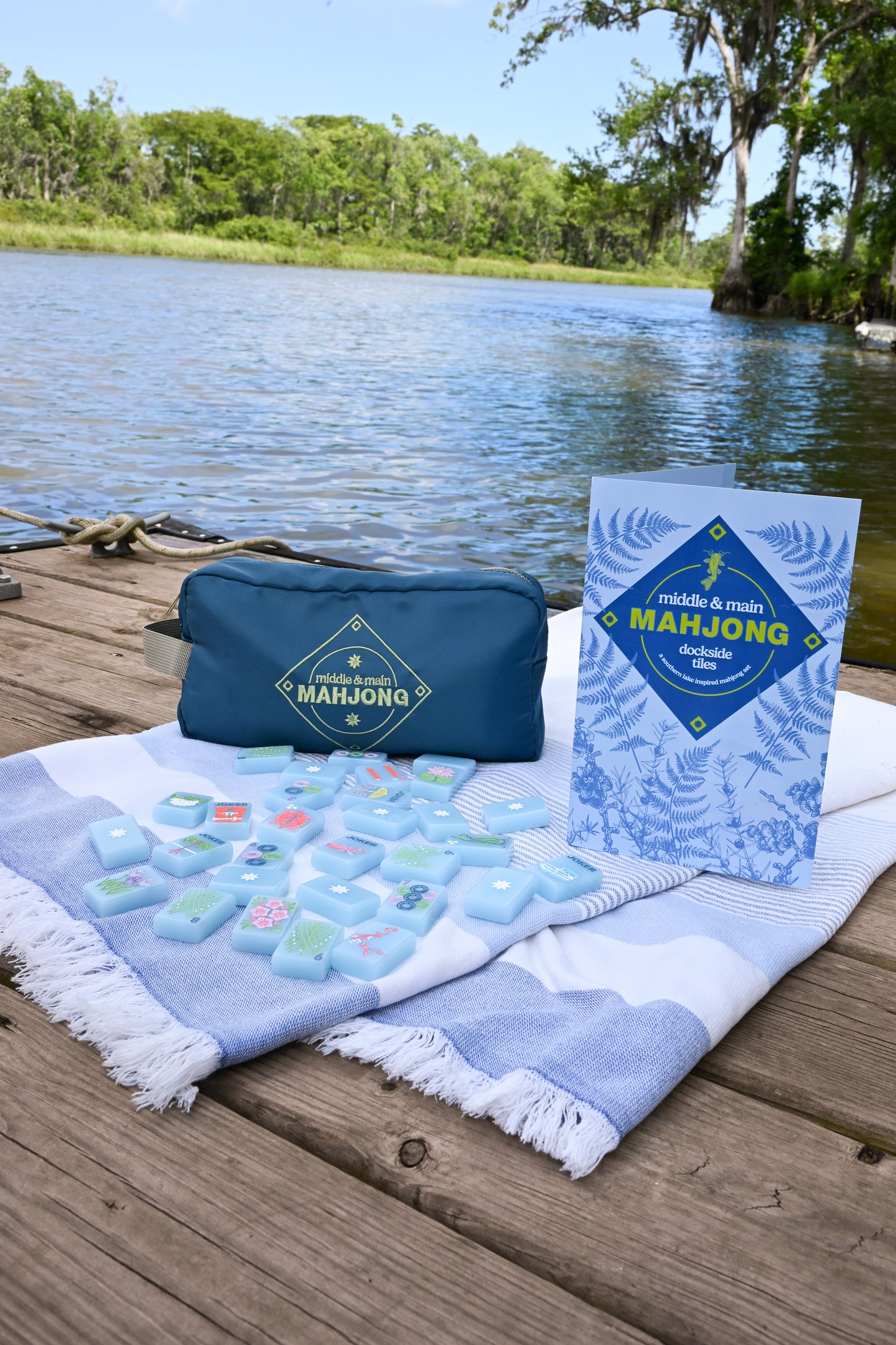 Dockside Tiles- A Southern Lake Inspired Mahjong Set PREORDER 2
