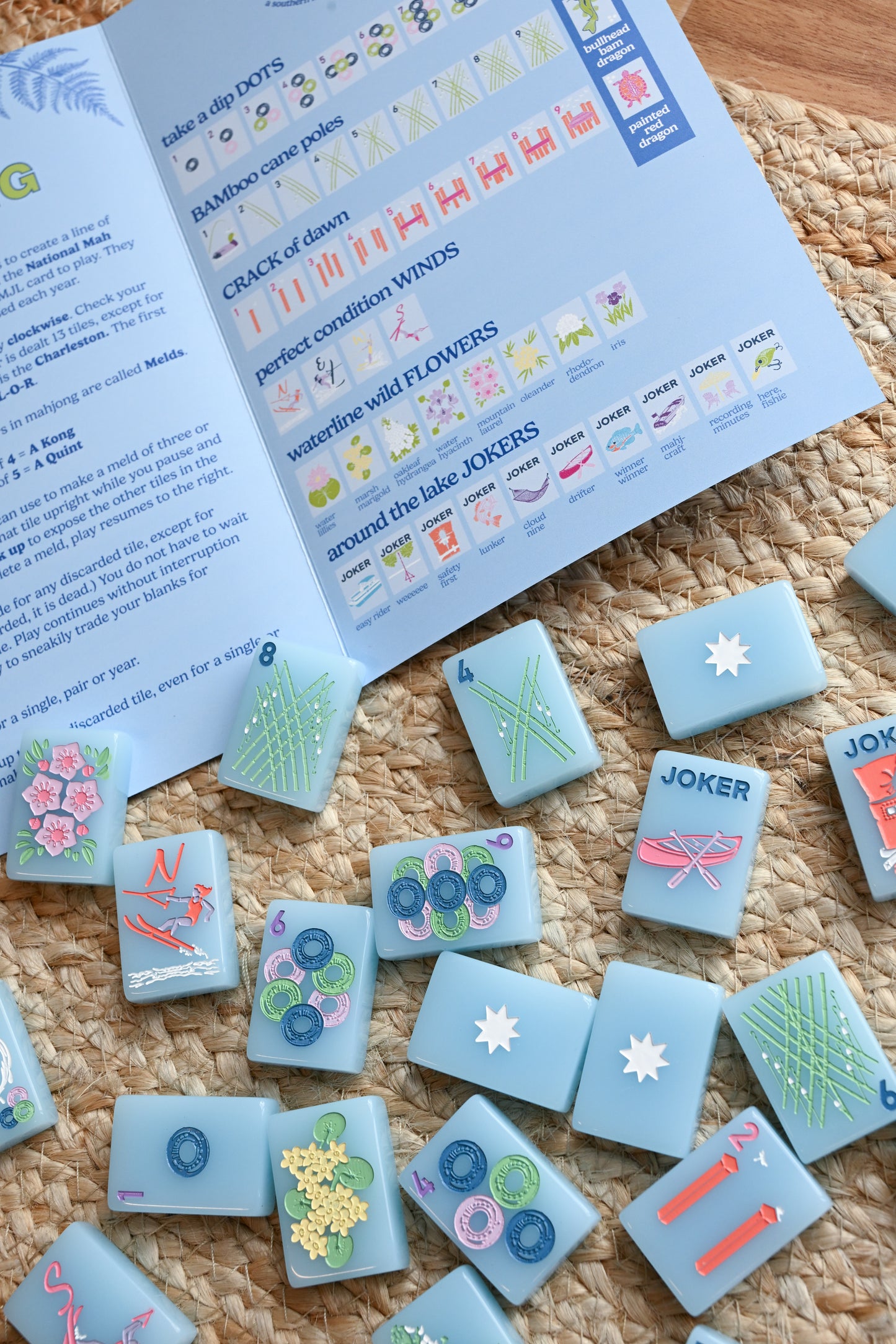 Dockside Tiles- A Southern Lake Inspired Mahjong Set PREORDER 2