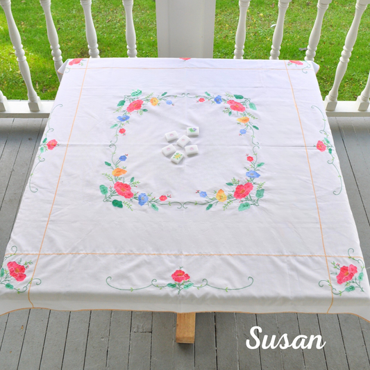 Susan Table Covering & Napkin Set